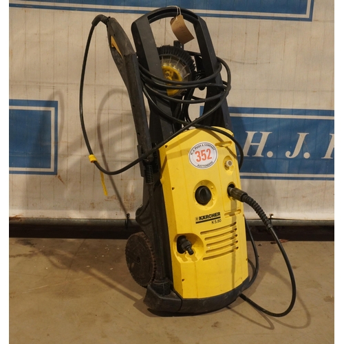 352 - Karcher K5.80 pressure washer