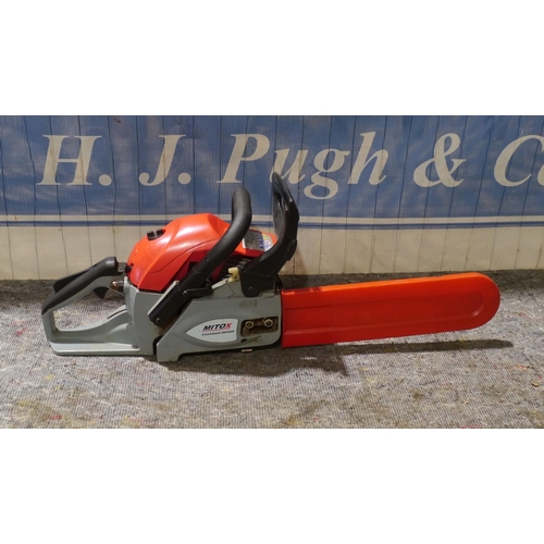 378 - Mitox petrol chainsaw