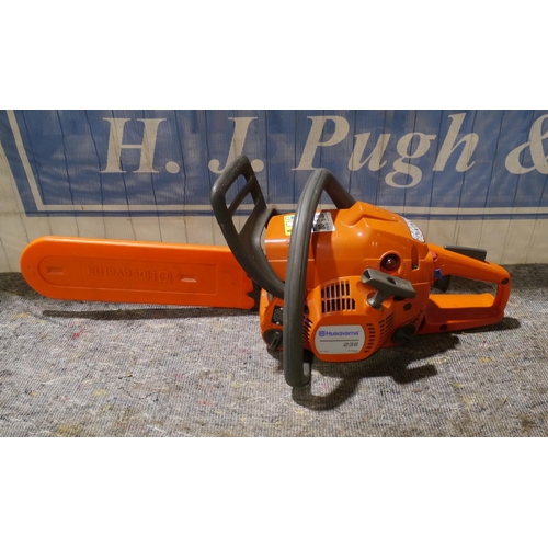 379 - Husqrvana 236 petrol chainsaw