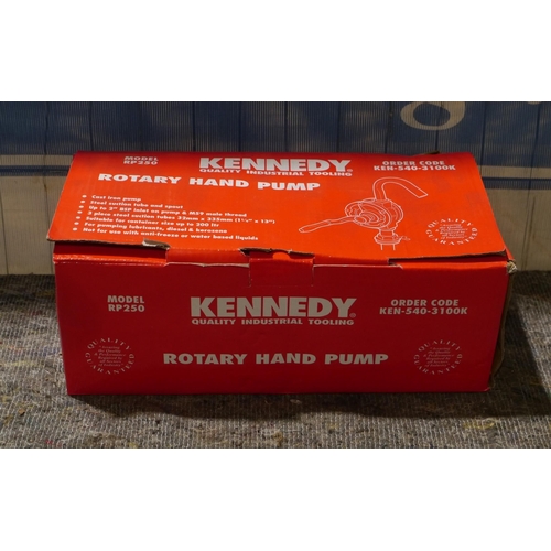 389 - Kennedy rotary hand pump