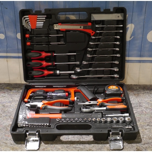 390 - NOS 81pc tool set in carry case