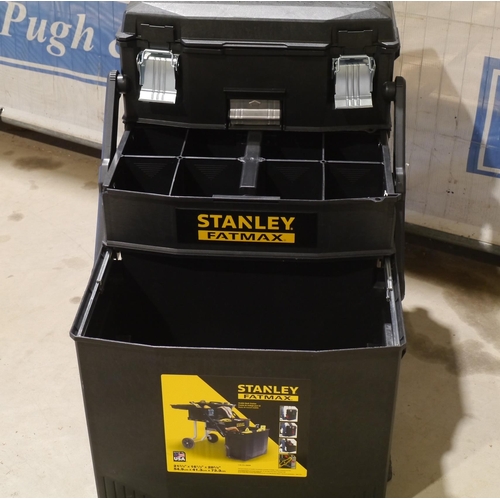 402 - NOS Stanley Fatmax mobile workstation toolbox