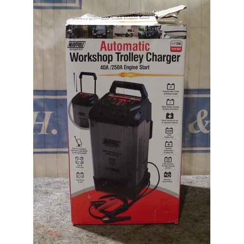 405 - Automatic workshop trolley charger