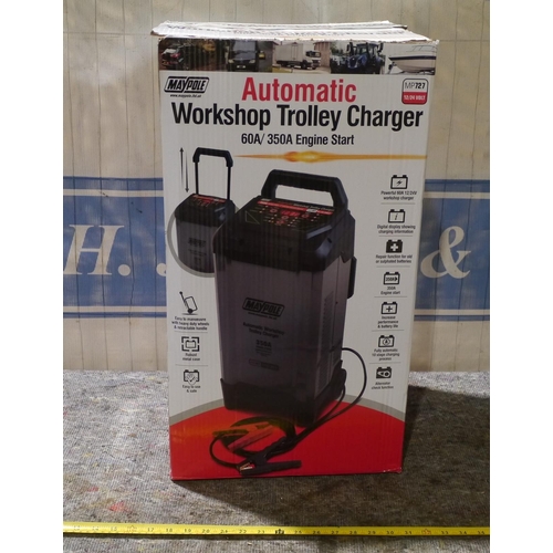 406 - Automatic workshop trolley charger