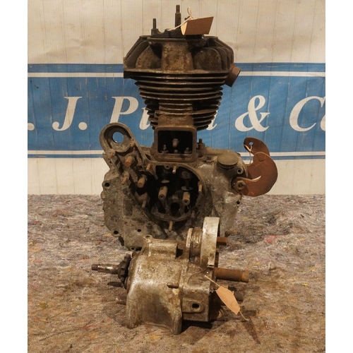 210 - Royal Enfield Clipper engine and gear box for spares