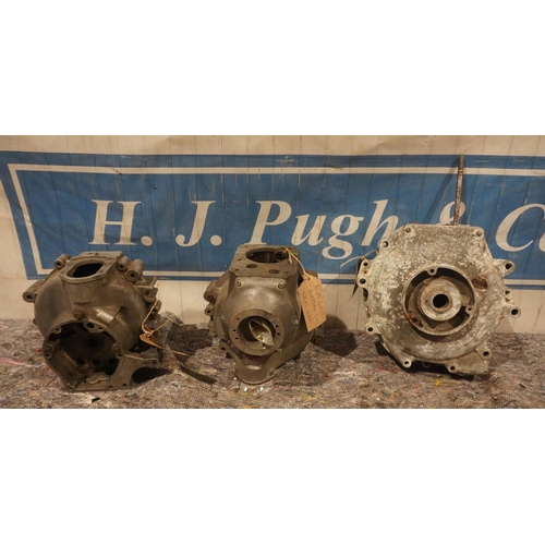 215 - Norton model 50 crankcase, BSA C11 crankcase and one other