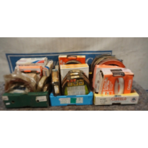 224 - 3 Boxes of assorted American car air filters