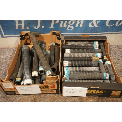 229 - 2 Boxes of assorted Goodyear radiator hoses for 50s, 60s, and 70s American cars