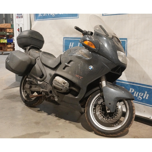845 - BMW R1100 RT motorcycle. 1998. 1085cc. Barn stored for several years so will need recommissioning. R... 