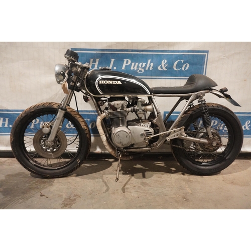 846 - Honda 500/4 cafe racer style motorcycle. 1972. 498cc. Tax and MOT exempt. Stored for several years. ... 