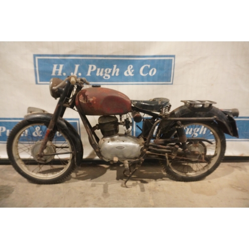 850 - Gilera 150 Sports motorcycle. 1954. Runs and rides. New tyre tubes. No docs