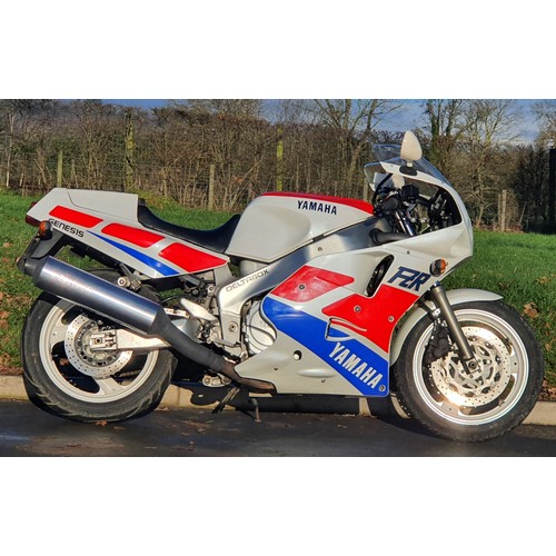 856 - Yamaha FZR1000 EXUP motorcycle. 1989. 1000cc. 9200 miles. MOT until 10/1/2023, SORNed. Family owned ... 