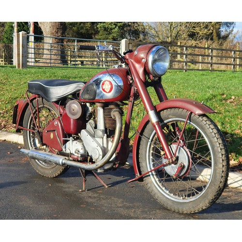 854 - BSA B31 rigid motorcycle. 1954. Engine and gearbox in good running order, correct air filter fitted,... 