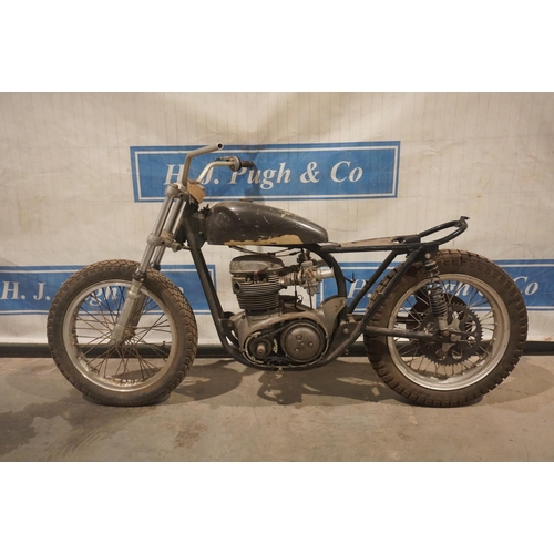 851 - BSA 750cc Flat Track project with Ceriani GP forks, Bates wheels and possibly Trackmaster frame. No ... 