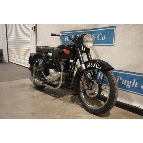 860 - BSA Goldflash motorcycle.646cc. 1955. Starts, runs and drives well. Been in the same family for many... 