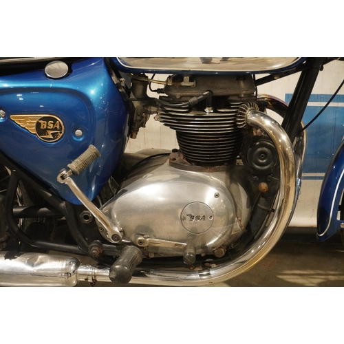 861 - BSA Thunderbolt motorcycle. 1967. 650cc. Matching frame and engine numbers. Starts and runs well. Re... 