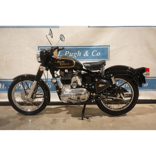 862 - Royal Enfield 350 Classic Bullet motorcycle. 2008. 346cc. Immaculate condition. 13.5km showing on th... 