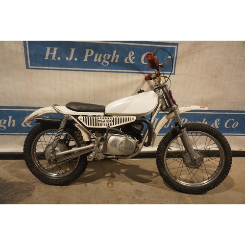 867 - Yamaha TY80 motorcycle. Been rebored and recommissioned with new piston, good runner. No docs
