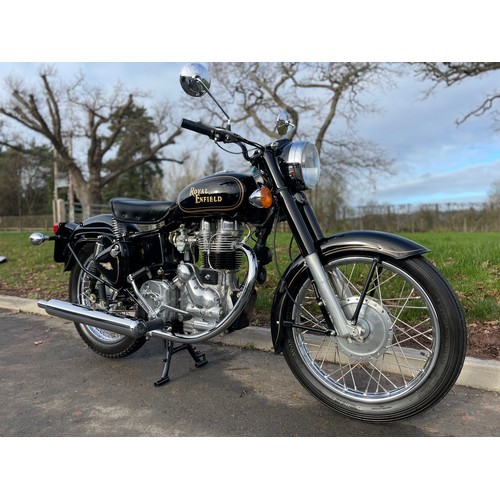 862 - Royal Enfield 350 Classic Bullet motorcycle. 2008. 346cc. Immaculate condition. 13.5km showing on th... 