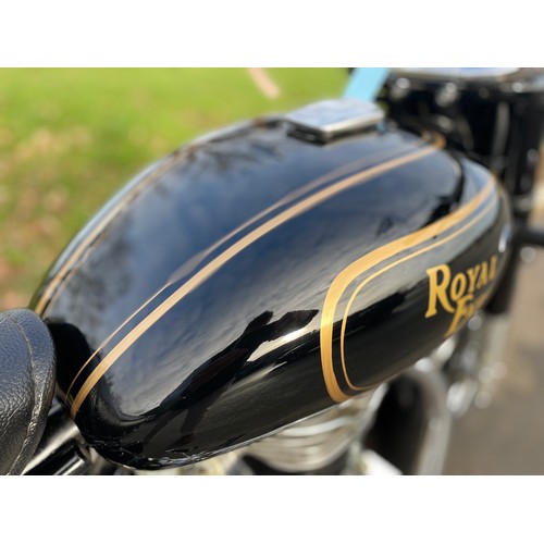 862 - Royal Enfield 350 Classic Bullet motorcycle. 2008. 346cc. Immaculate condition. 13.5km showing on th... 