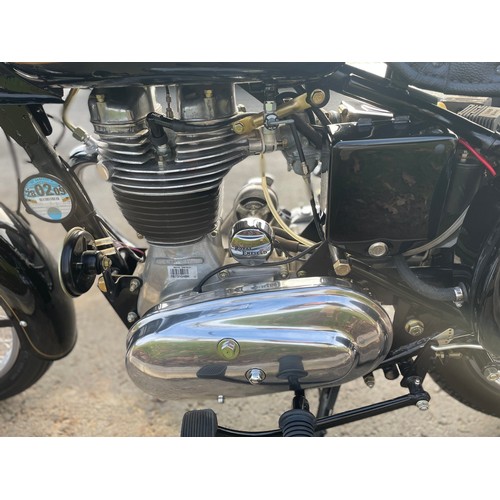 862 - Royal Enfield 350 Classic Bullet motorcycle. 2008. 346cc. Immaculate condition. 13.5km showing on th... 