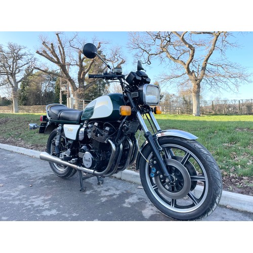 873 - Yamaha XS1100 motorcycle. 1978. 1101cc. Matching frame and engine numbers. Came from the Miklos Sala... 