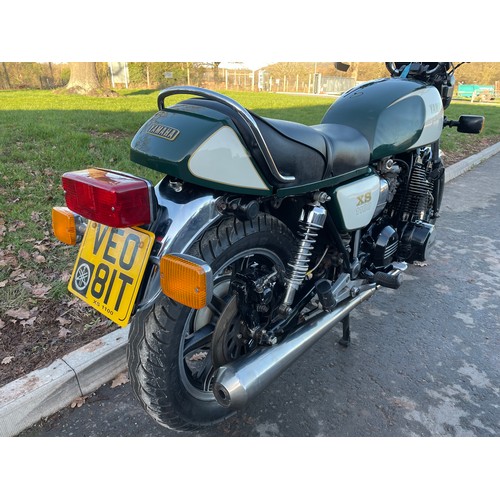 873 - Yamaha XS1100 motorcycle. 1978. 1101cc. Matching frame and engine numbers. Came from the Miklos Sala... 