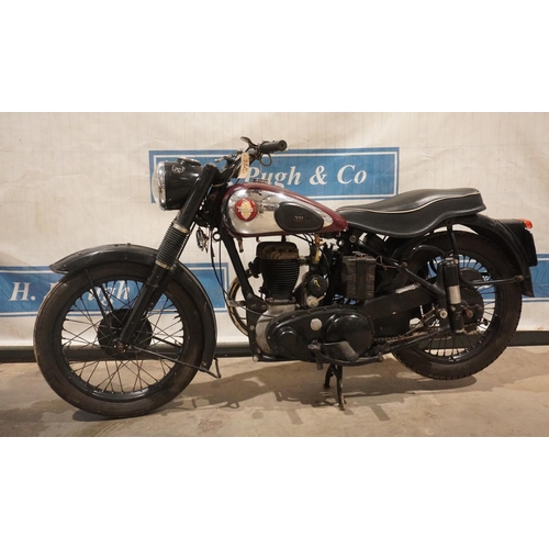 876 - BSA M21 motorcycle. 1954. 591cc. Frame No. BM20S4455. Engine No. BM21122. Reg. WLN 360. V5