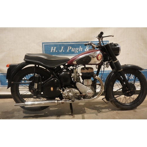 876 - BSA M21 motorcycle. 1954. 591cc. Frame No. BM20S4455. Engine No. BM21122. Reg. WLN 360. V5