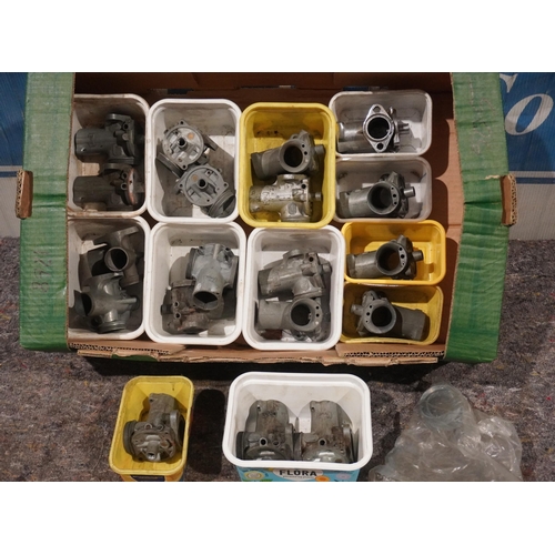 505 - Large quantity of assorted Amal carburettor bodies