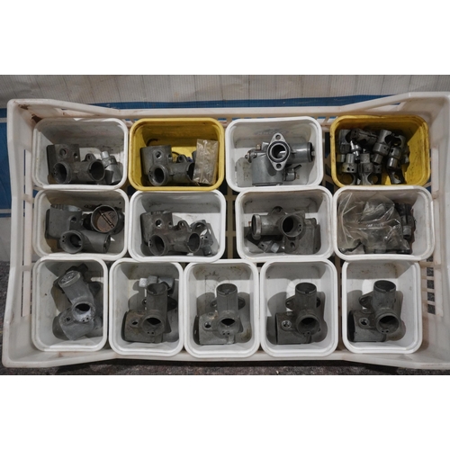 511 - Large quantity of assorted Amal carburettor bodies and parts