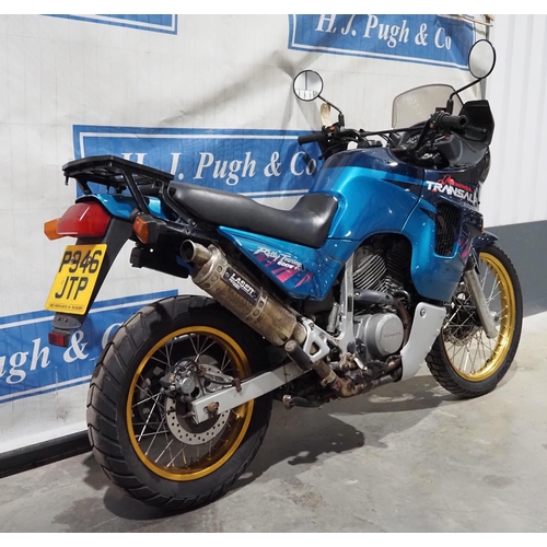 881 - Honda XL650V Transalp motorcycle. 1996. 583cc. MOT until19.01.2023. Starts on the button. Runs and r... 