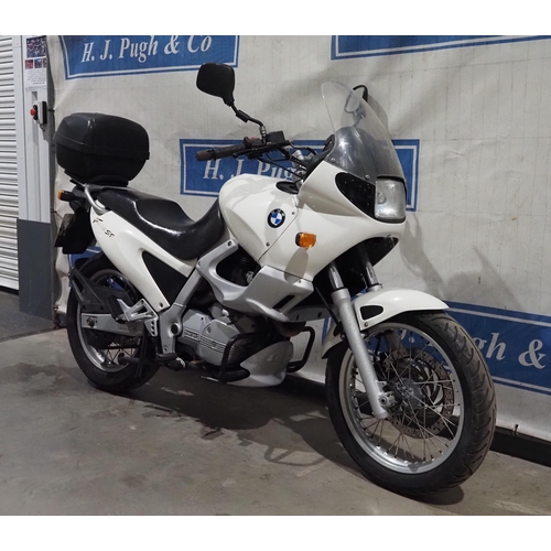 882 - BMW F650 Strada motorcycle. 1997. 650cc. Runs and rides but was stored for 9 years so will need some... 