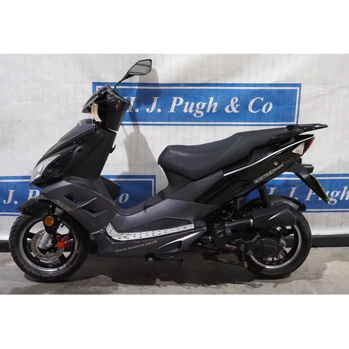 883 - Direct Bikes ZN50QT-32 scooter. 2016. 49cc. Runs and rides. MOT until 09.09.2022. Reg. SV66 BVL. V5 ... 