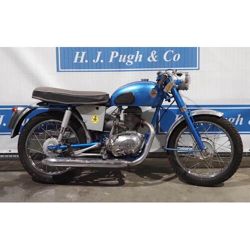 885 - James Sports Captain motorcycle. 200cc. 1961. Runs & Rides. Reg. 831 KRO. V5 & Old buff logbook