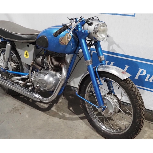 885 - James Sports Captain motorcycle. 200cc. 1961. Runs & Rides. Reg. 831 KRO. V5 & Old buff logbook