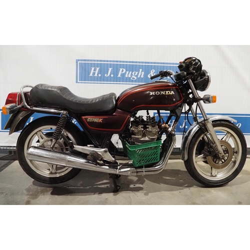 893 - Honda CB750K motorcycle. 1981. 748cc. Engine dismantled, not complete. Stored for over 25 years. Reg... 