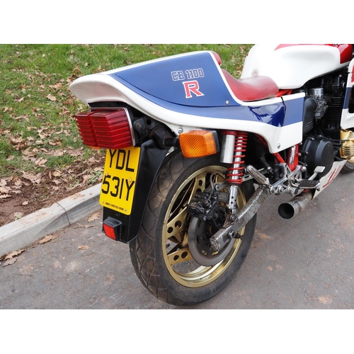 897 - Honda CB1100RD motorcycle. 1983. 1099cc. Been running recently but needs recommissioning before goin... 