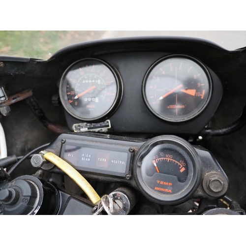 897 - Honda CB1100RD motorcycle. 1983. 1099cc. Been running recently but needs recommissioning before goin... 