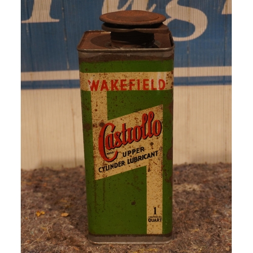 5 - Wakefield Castrollo quart tin upper cylinder lubricant