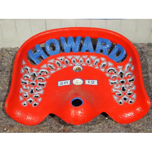 1059 - Cast iron seat - Howard  SR12 (type 3)
