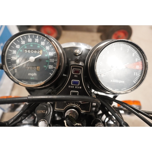900 - Honda 550 Four-K motorcycle. 1979. 544cc. Bike has been stood for a few years but has been serviced ... 