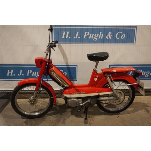 901 - Peugeot 103 autocycle. 1979. 49cc. Runs and rides well. Reg. ACJ 193V. V5