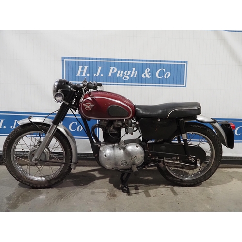 903 - Matchless G5 lightweight motorcycle. 1960. 350cc. Runs but needs recommissioning. Reg. 987 JAR. V5