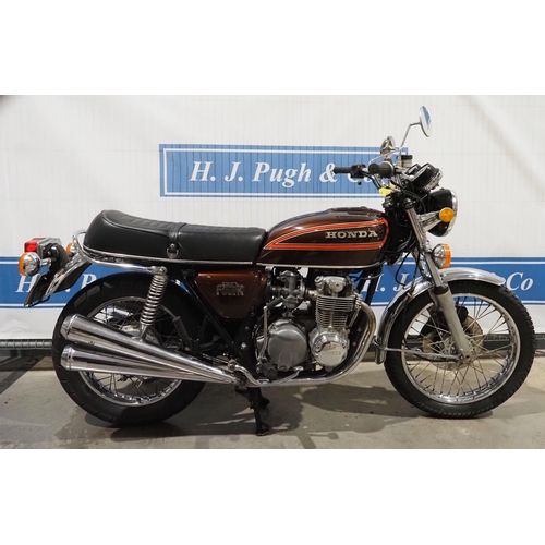 789 - Honda CB550 motorcycle. 1977. 550cc. Lots of work done by previous owner from 2004 onwards. Comes wi... 