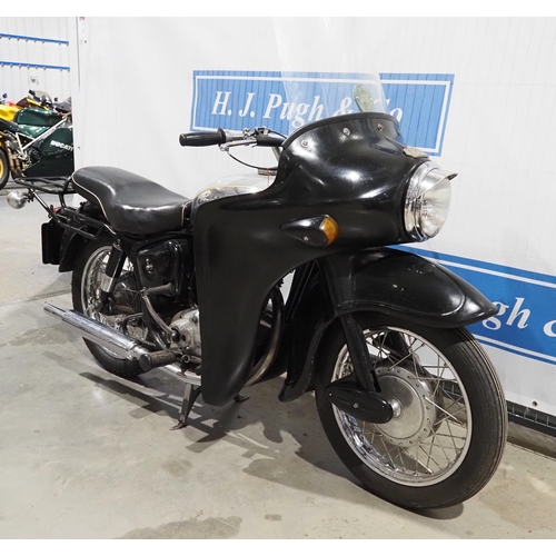 787 - Royal Enfield 250 Clipper ex-police motorcycle. 1965. 250cc. Fitted with airflow fairing. Comes with... 