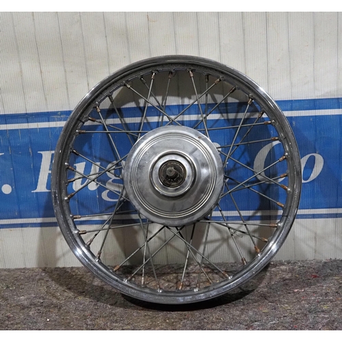 614 - Triumph T90 front wheel