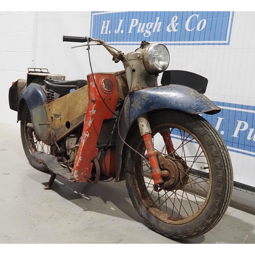 905 - Velocette LE motorcycle restoration project. 1958. 200cc. Frame No. 1759/34. Engine No. 1759/B. Reg.... 