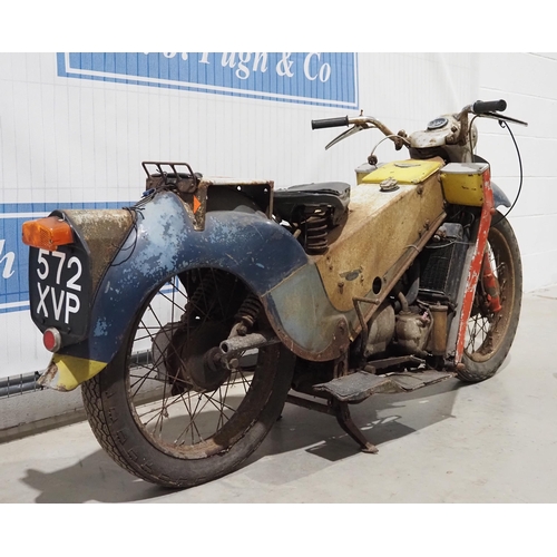 905 - Velocette LE motorcycle restoration project. 1958. 200cc. Frame No. 1759/34. Engine No. 1759/B. Reg.... 