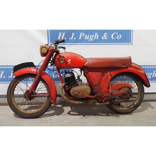 908 - Francis Barnett Plover  motorcycle. 1960. 149cc. Frame No. B10506R. Engine No. 15T-3824. Reg. 574 XV... 